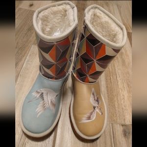 Design fleeced Boots